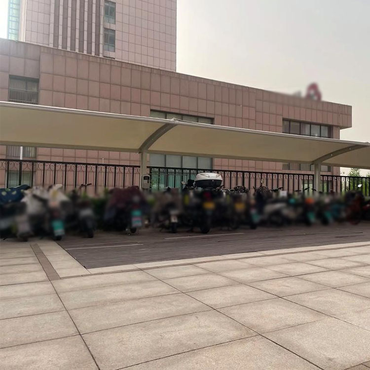 固原膜结构电动车棚